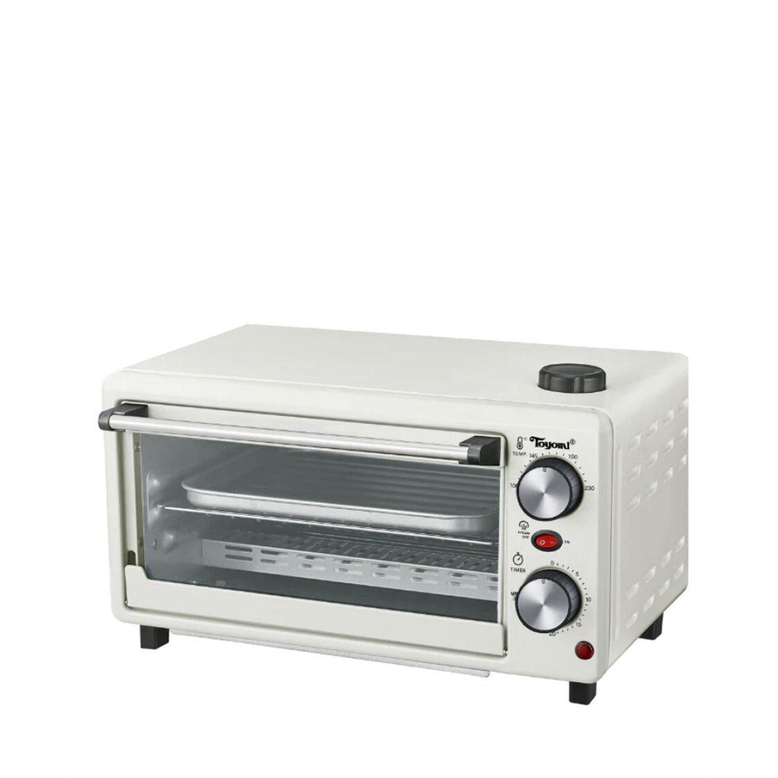 Toyomi Classic Toast & Steam Oven 12L - Matte White