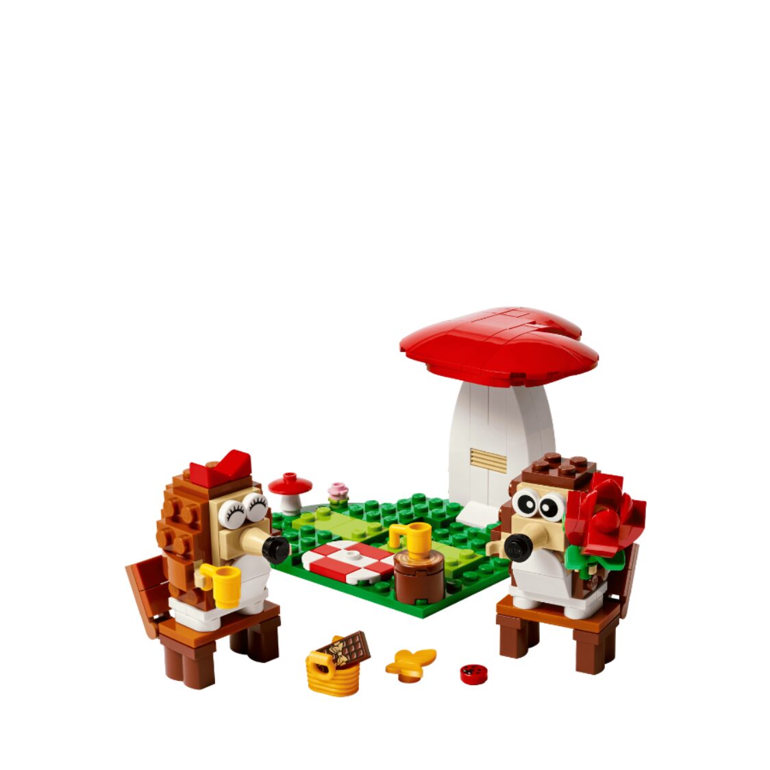 Lego Hedgehog Picnic Date 40711