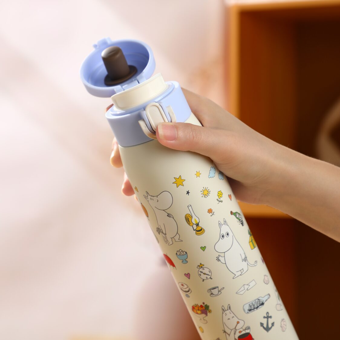 VIPO x Moomin Vacuum Cup 480ml - Happy Time MM37431