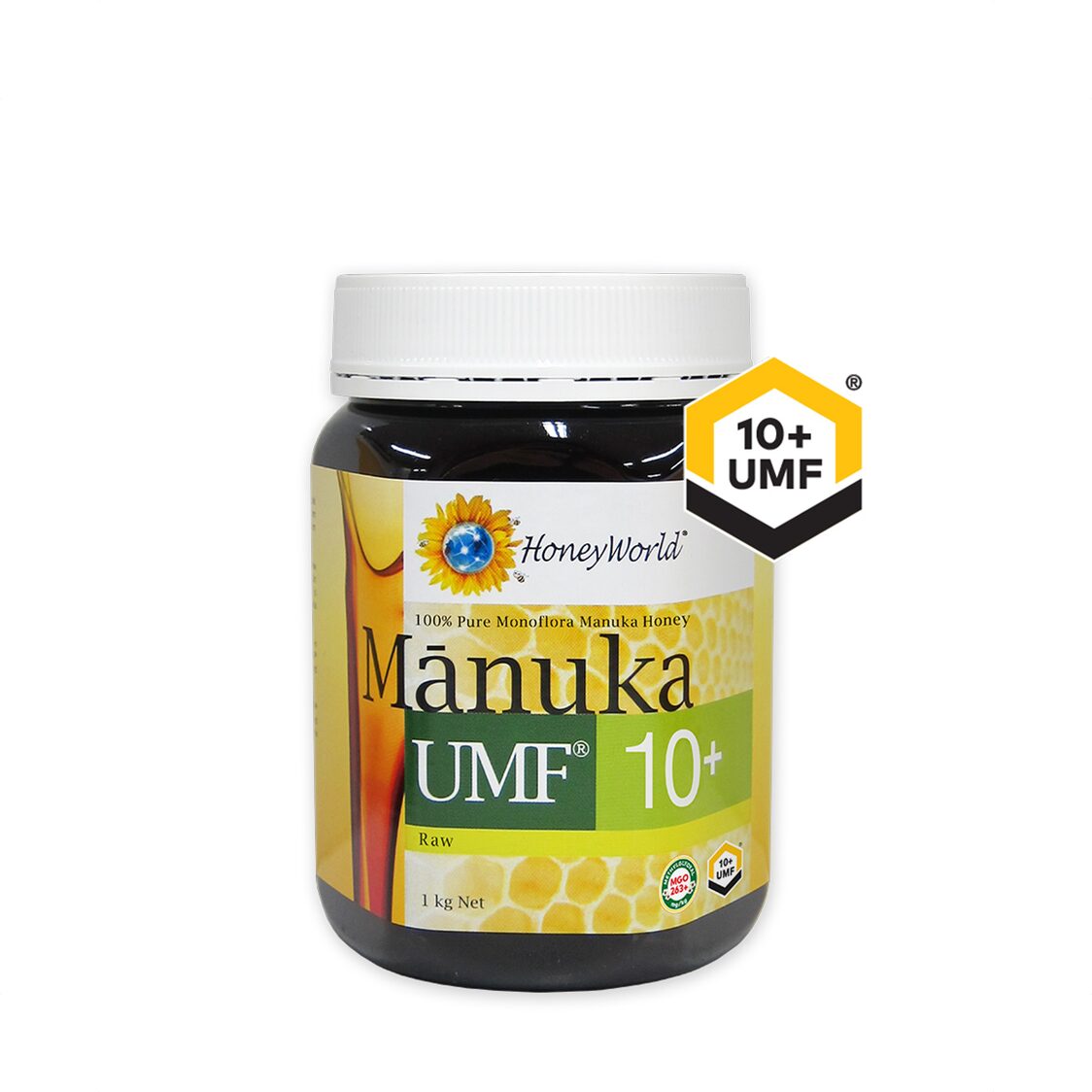 HoneyWorld® Raw Manuka UMF™10+ 1kg