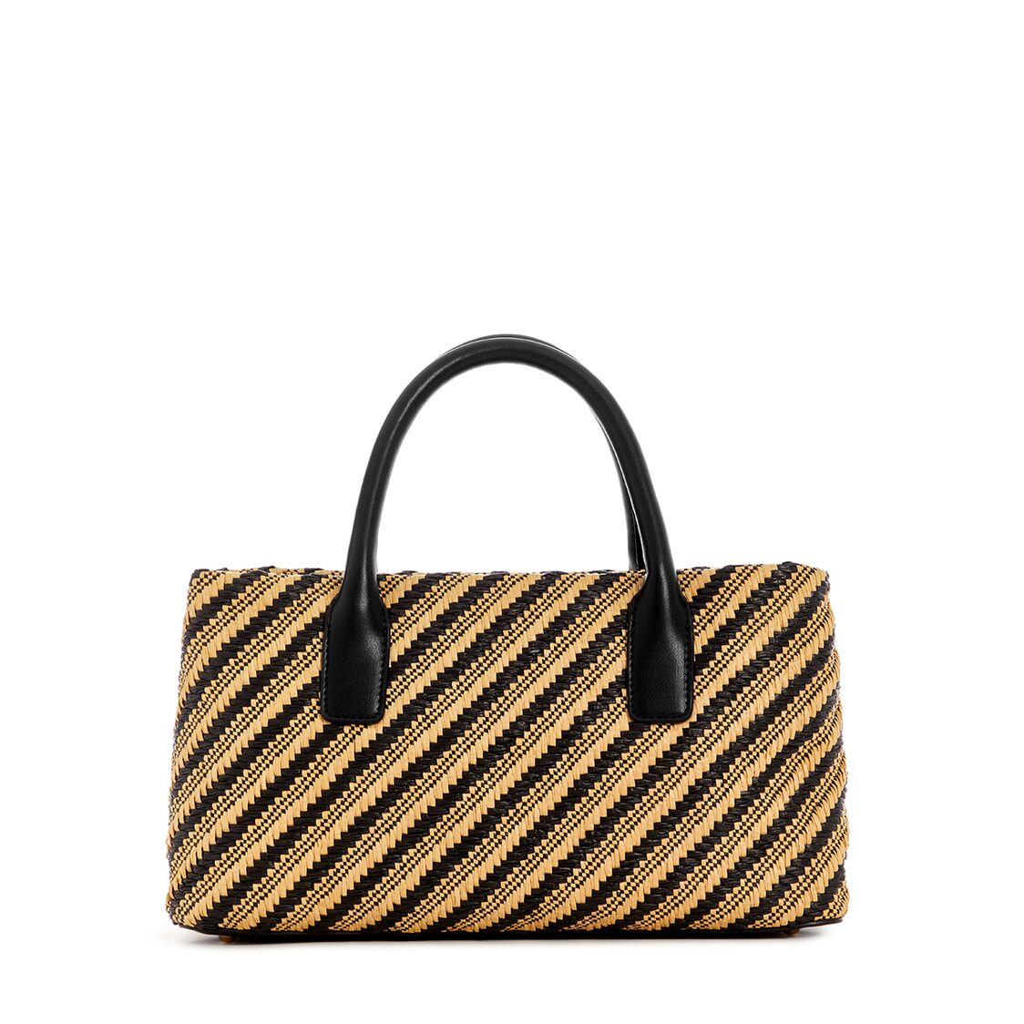 Guess Simona Small Satchel - Natural/Black