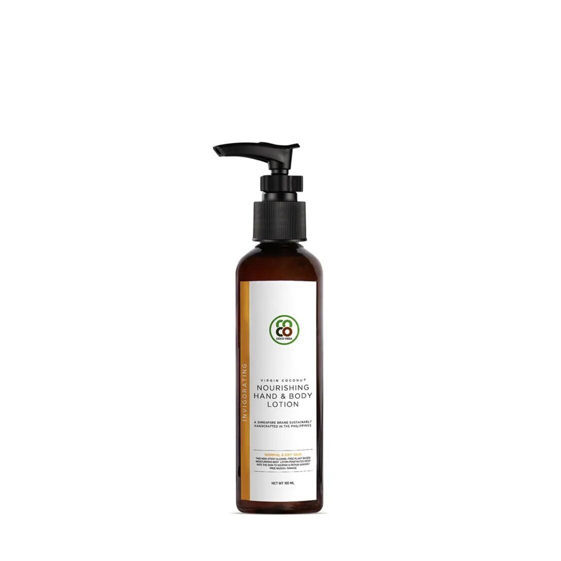 Coco Veda Nourishing Hand and Body Lotion - Invigorating 100g