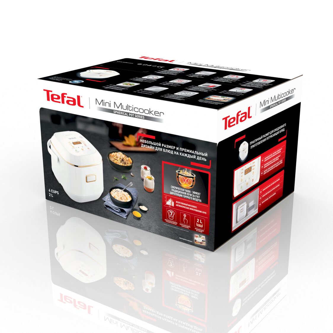 Tefal Mini Fuzzy Rice Cooker 0.7L (RK6011) (Purchase with Purchase)