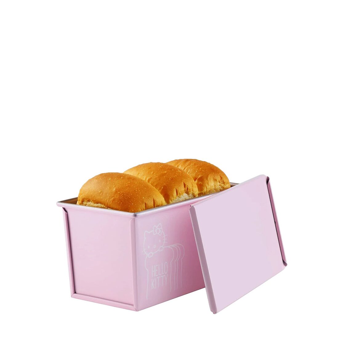 Chefmade Non-Stick Covered Loaf Pan L21Xw12.2xH11.8cm Pink Hello Kitty (1898cm-KT7030)
