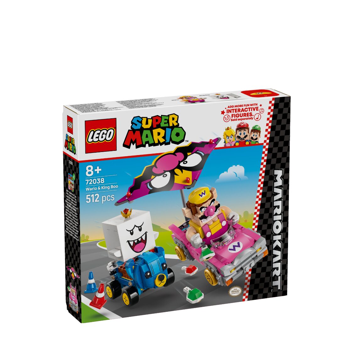 Lego Mario Kart™ – Wario & King Boo 72038