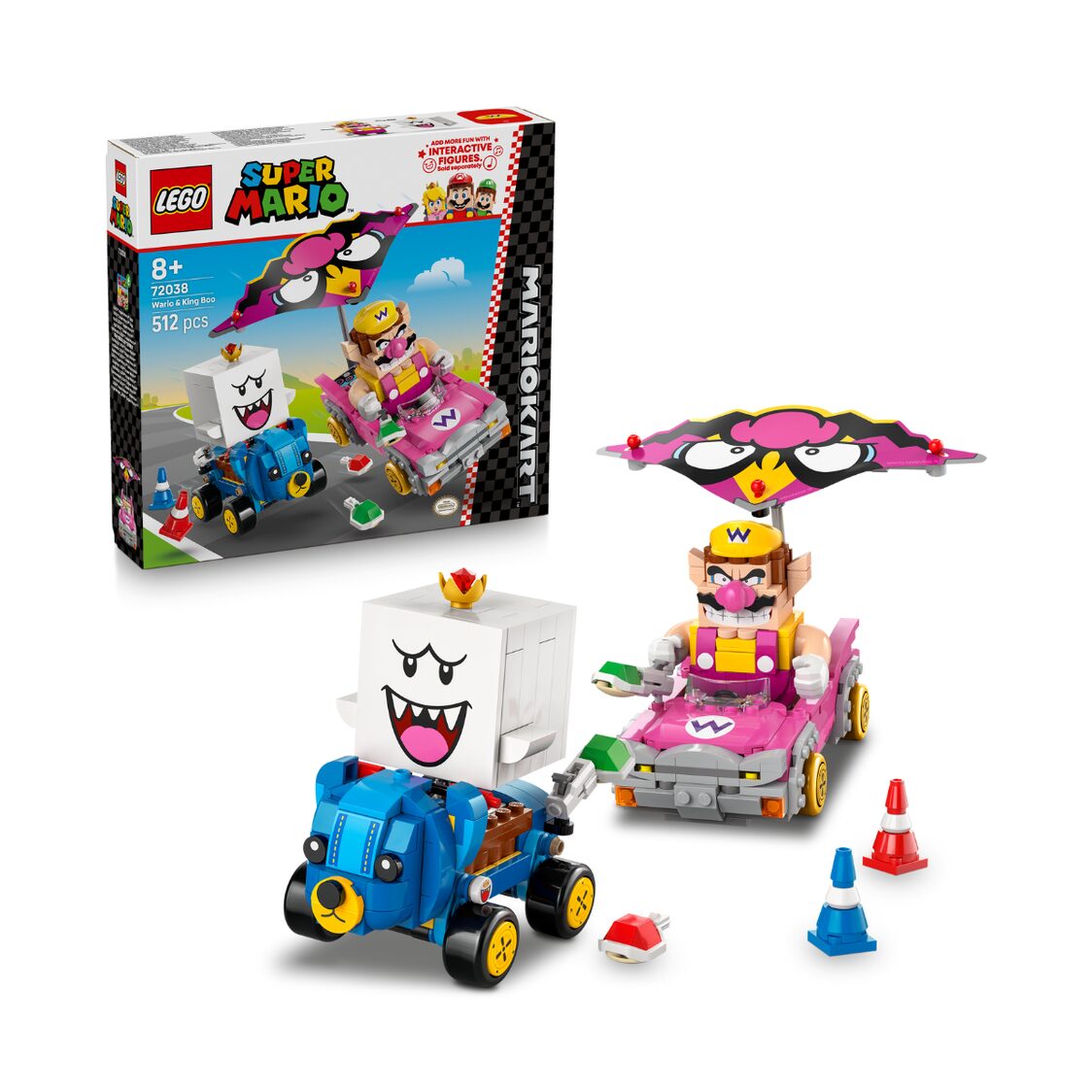 Lego Mario Kart™ – Wario & King Boo 72038