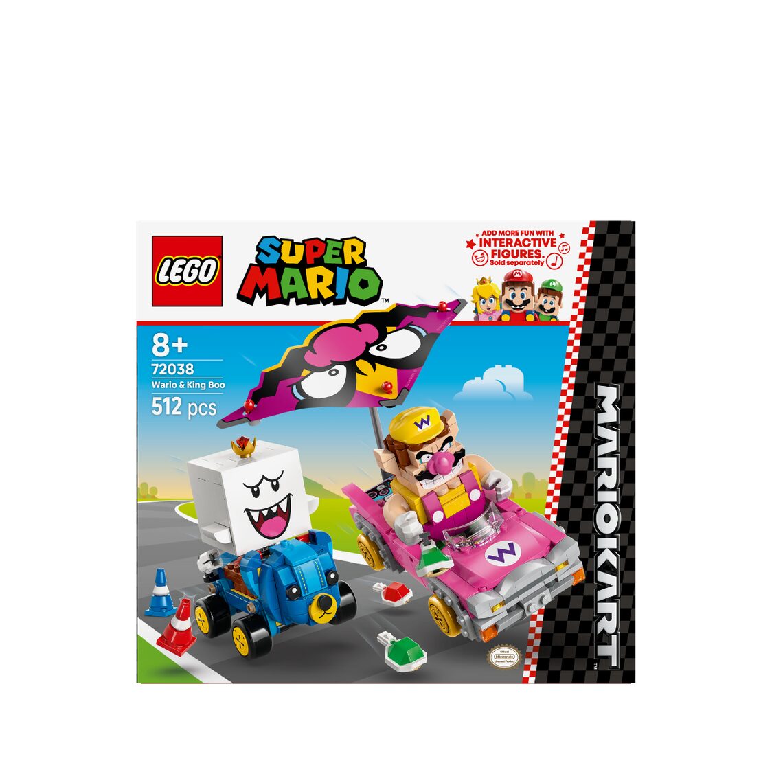 Lego Mario Kart™ – Wario & King Boo 72038