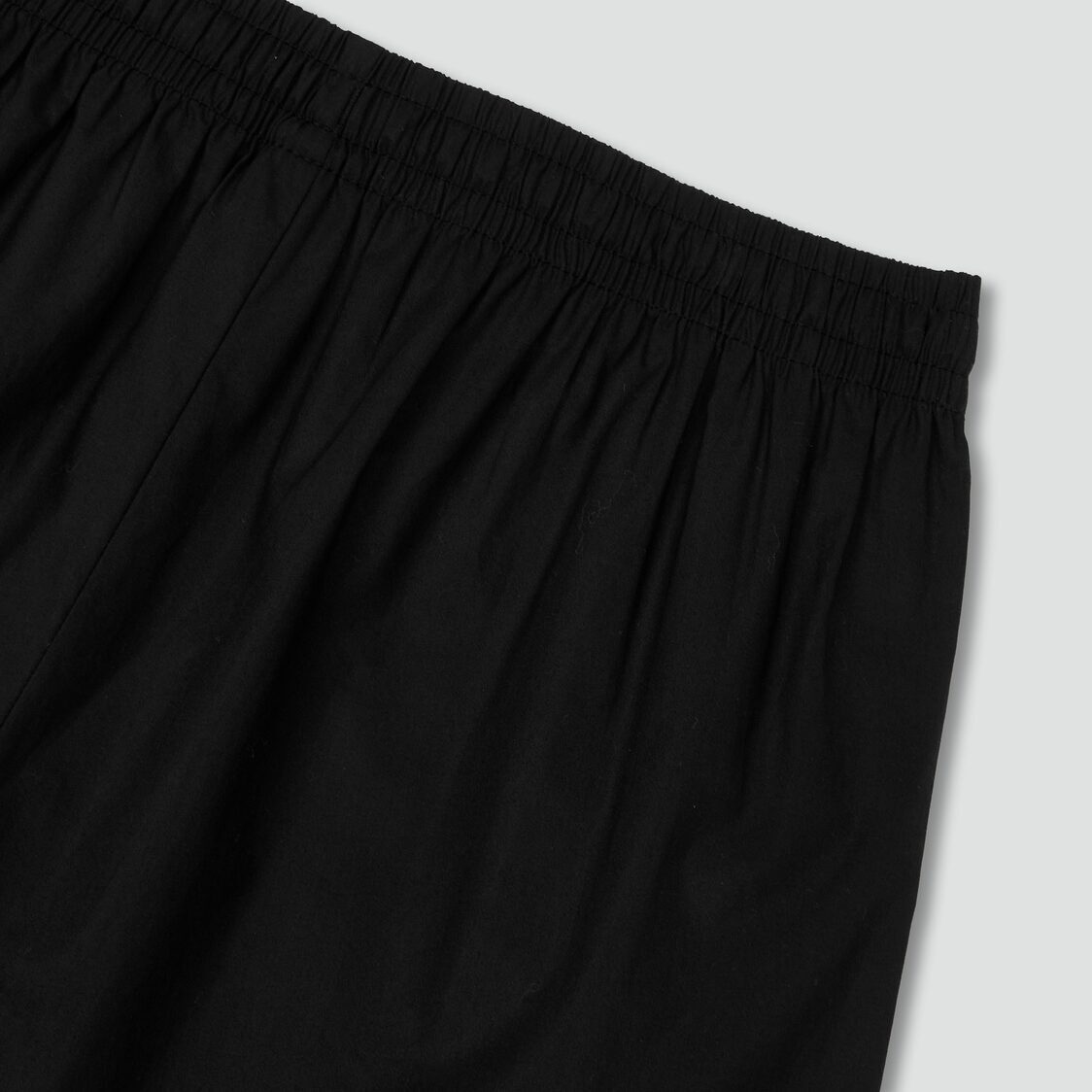 Jaju Women 60s Cotton Lounge Pants Black