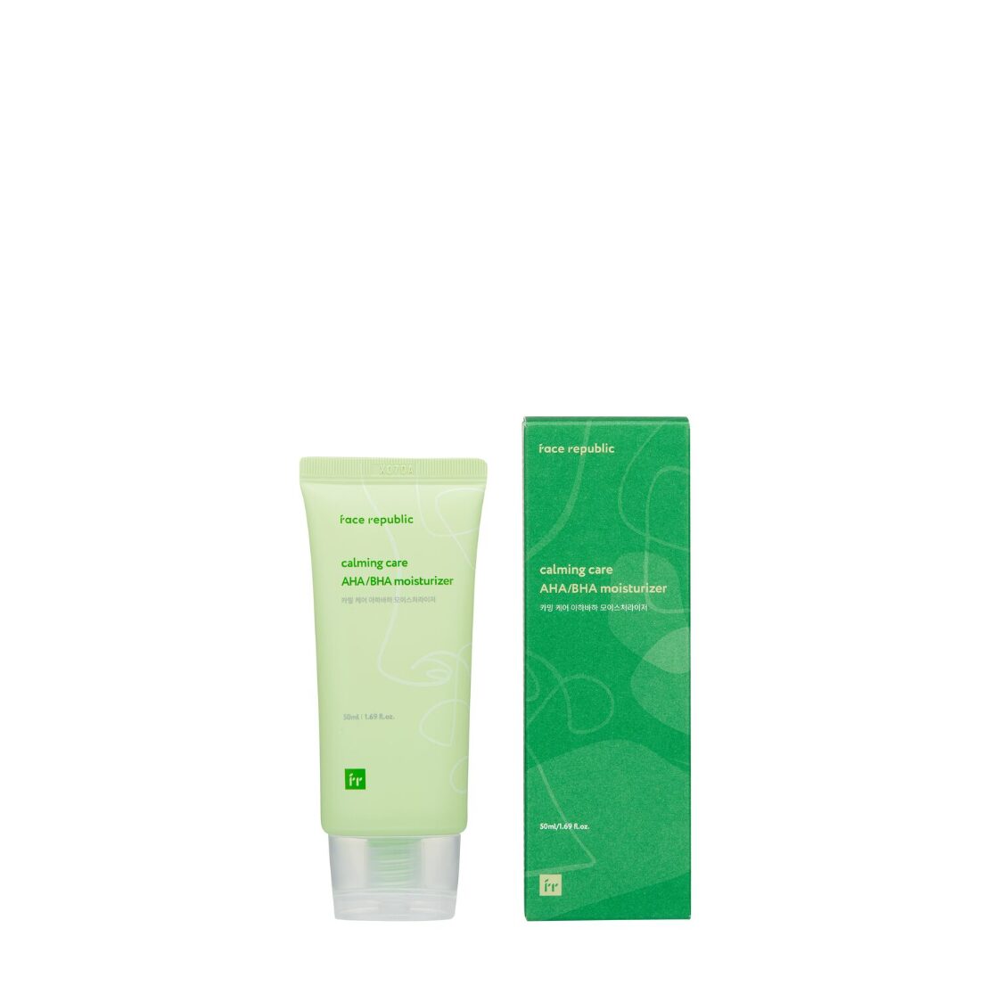 Face Republic Calming AHA/BHA Moisturizer, Non-comedogenic 50ml