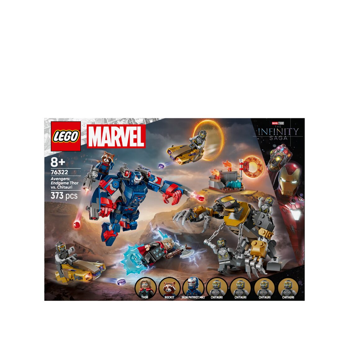 Lego Captain America vs. Thanos 76319