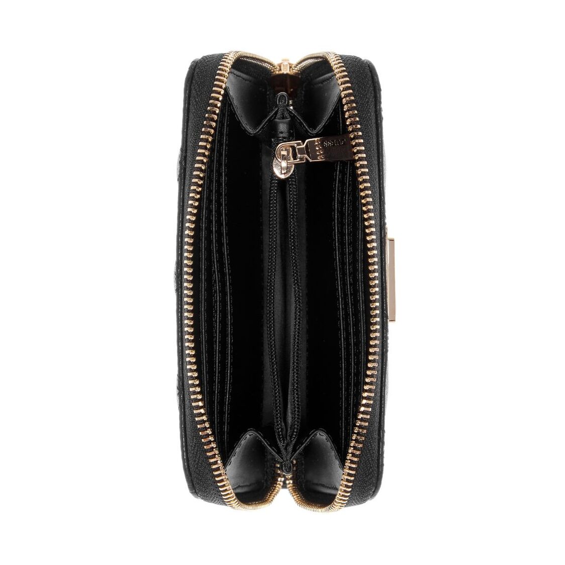 Guess Aldina Slg Medium Zip Around - Black