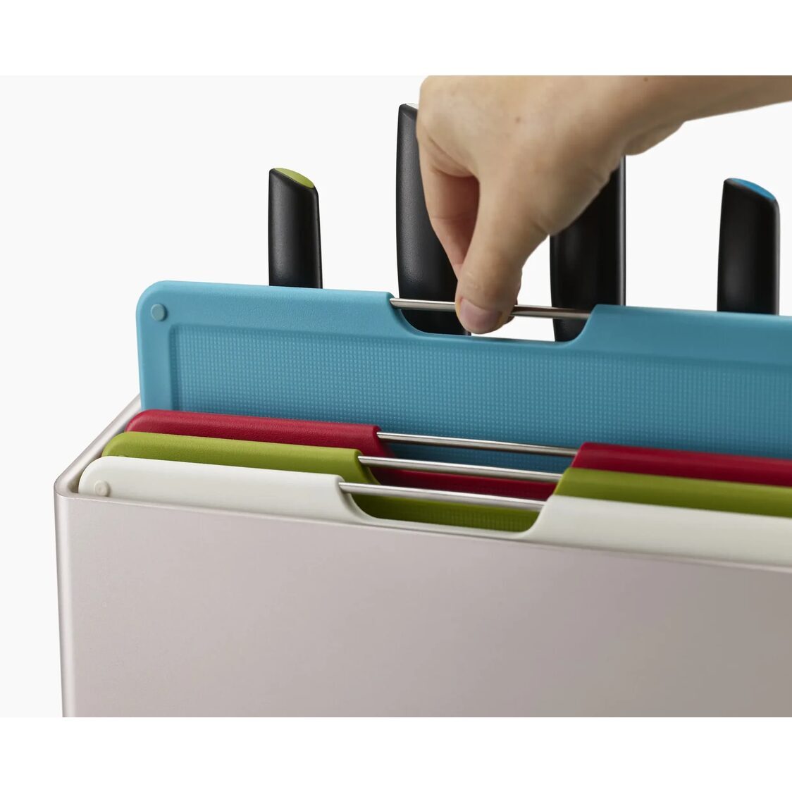 Joseph Joseph Folio Plus 8-piece Knife & Chopping Board Set