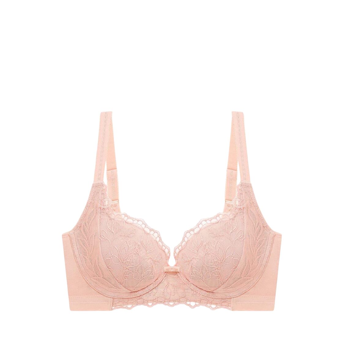 Triumph Sculpt Leaf Wired Padded Bra Fig Pink
