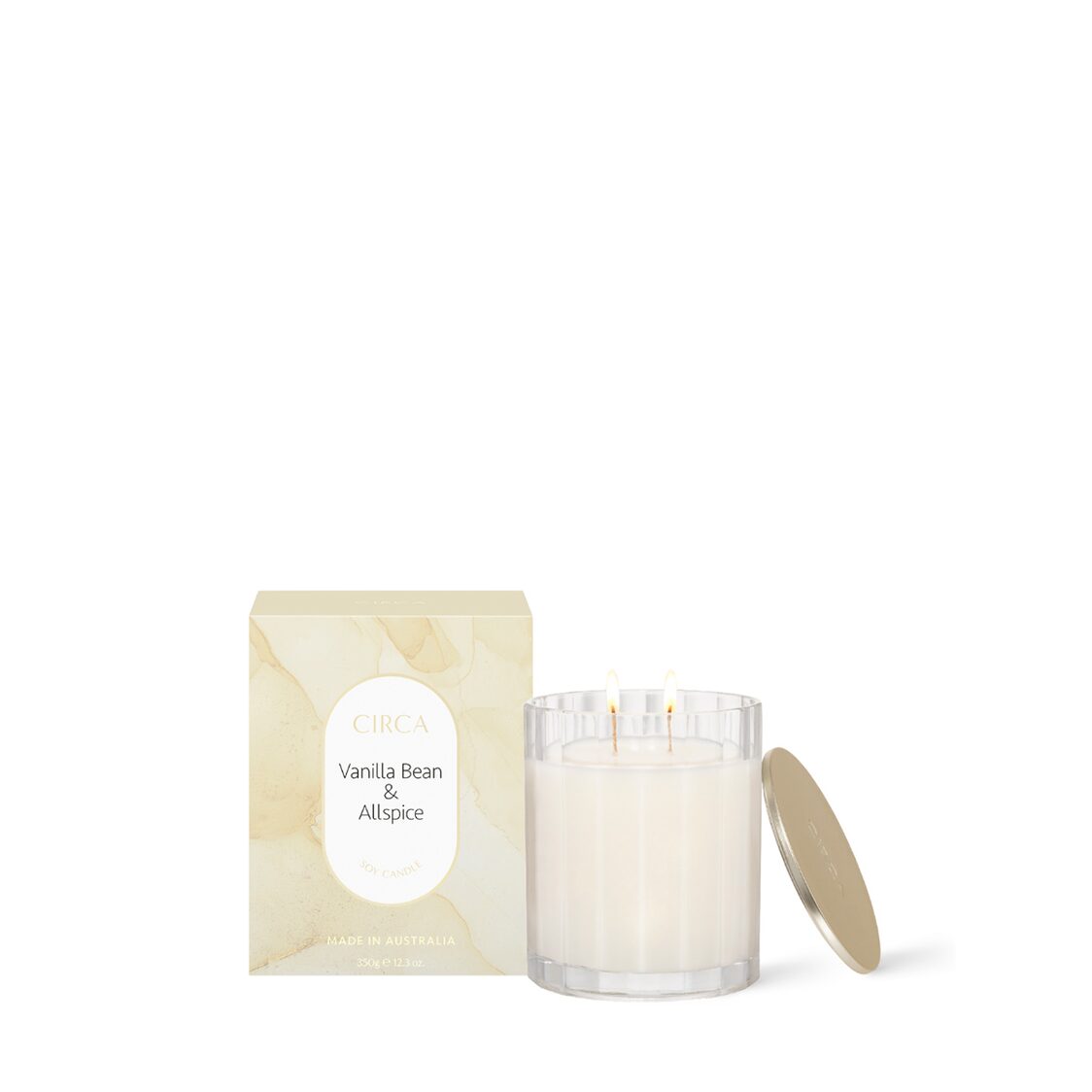 Circa Soy Candle 350g - Vanilla Bean & All Spice