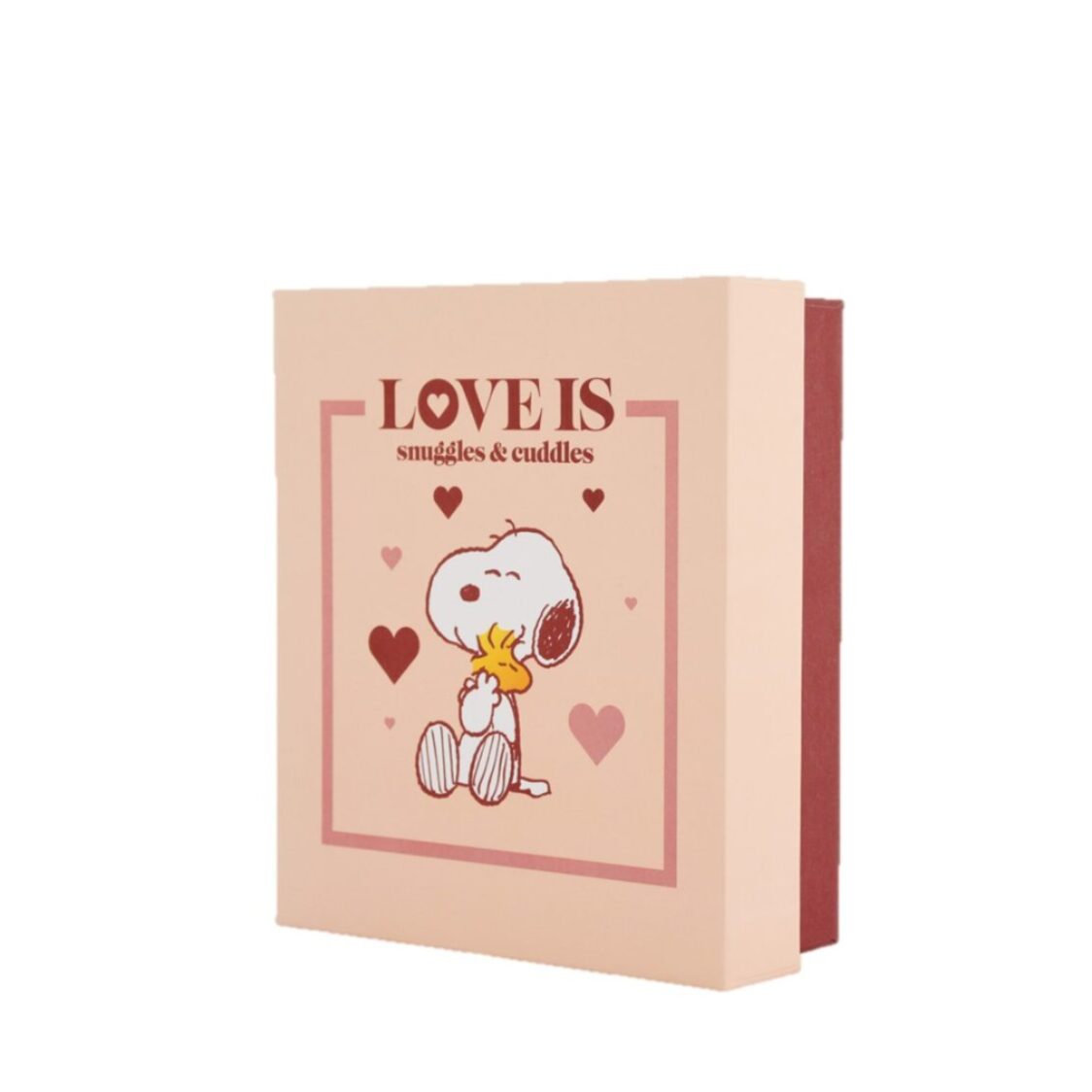 The Singapore Mint Peanuts Snoopy Love Is Snuggles & Cuddles 24K Gold Foil in Frame
