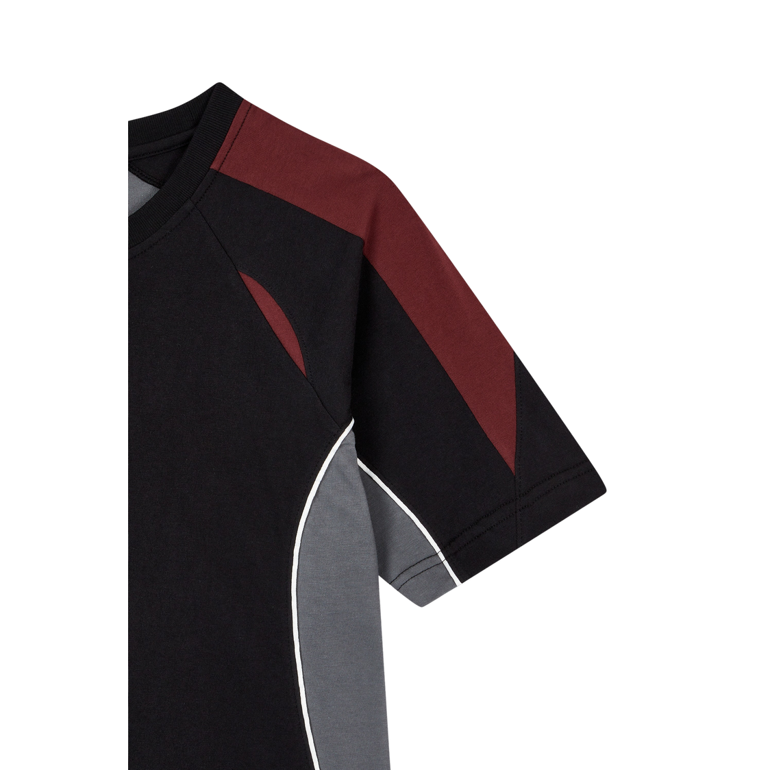 Studio Tomboy Sporty Short Sleeve T-Shirt Black