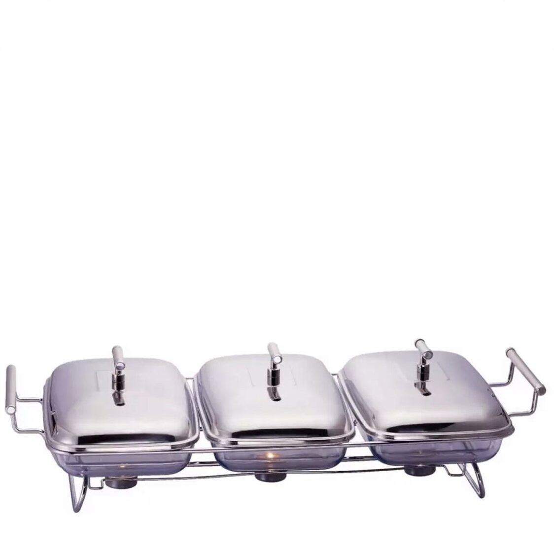 Sabinex Rectangular Food Warmer 3x1.5L