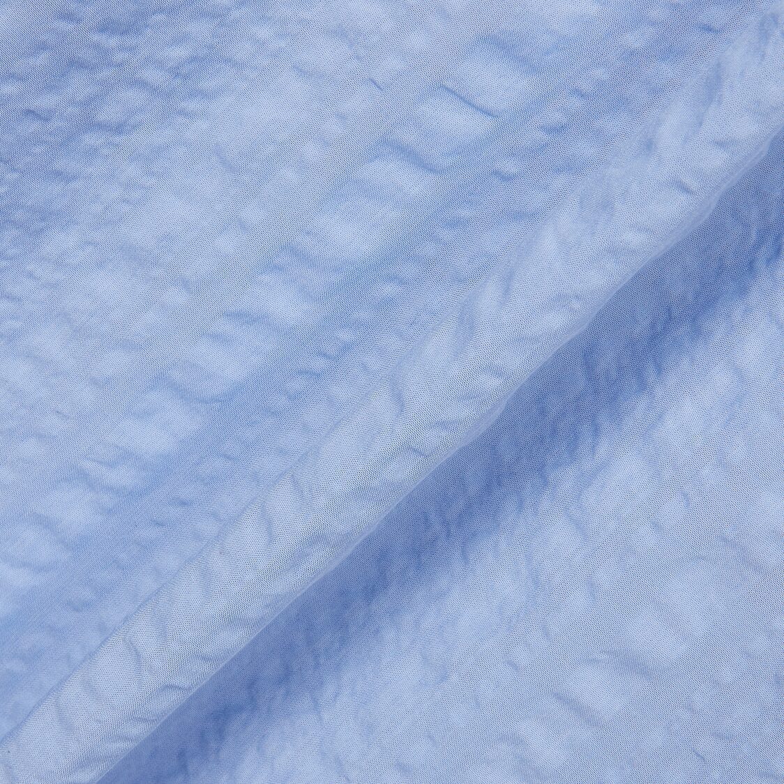 Jaju Women Cotton Rayon Seersucker Loose Fit Pajama Dress Sky Blue