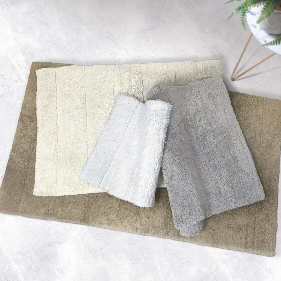 CHARLES MILLEN Signature Collection 100% Cotton Tufted Anti-slip Mat – New Cordue