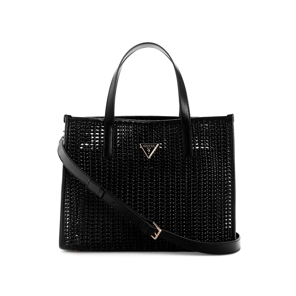 BRIGITTA 2 IN 1 TOTE,BLACK