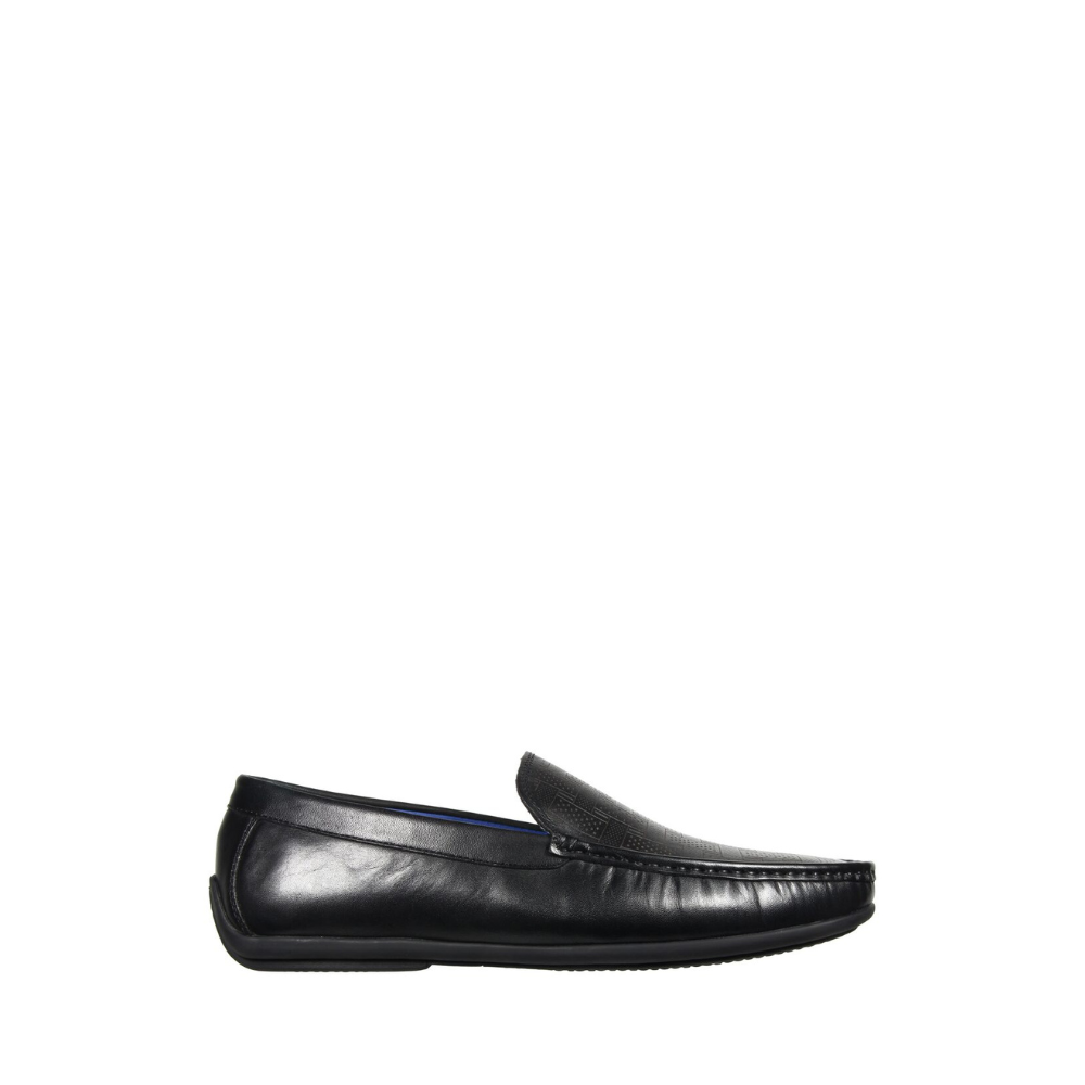 Frank Williams Men Shoes Slip-on Black M012
