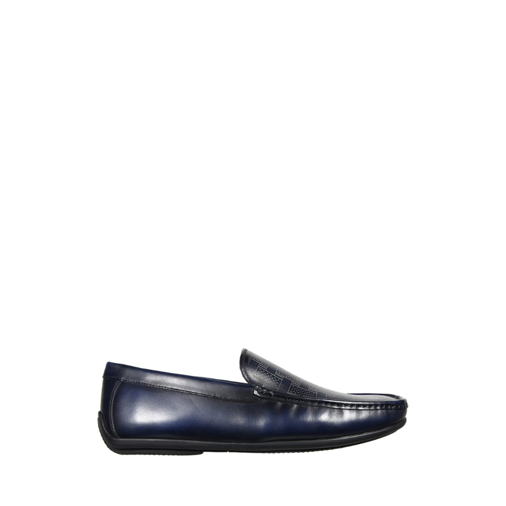 Frank Williams Men Shoes Slip-on Blue M012
