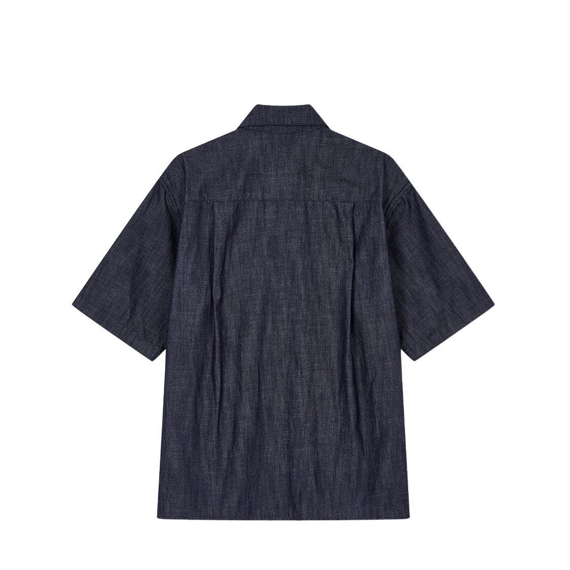 Studio Tomboy Doubleknee Detailed Shirt Indigo
