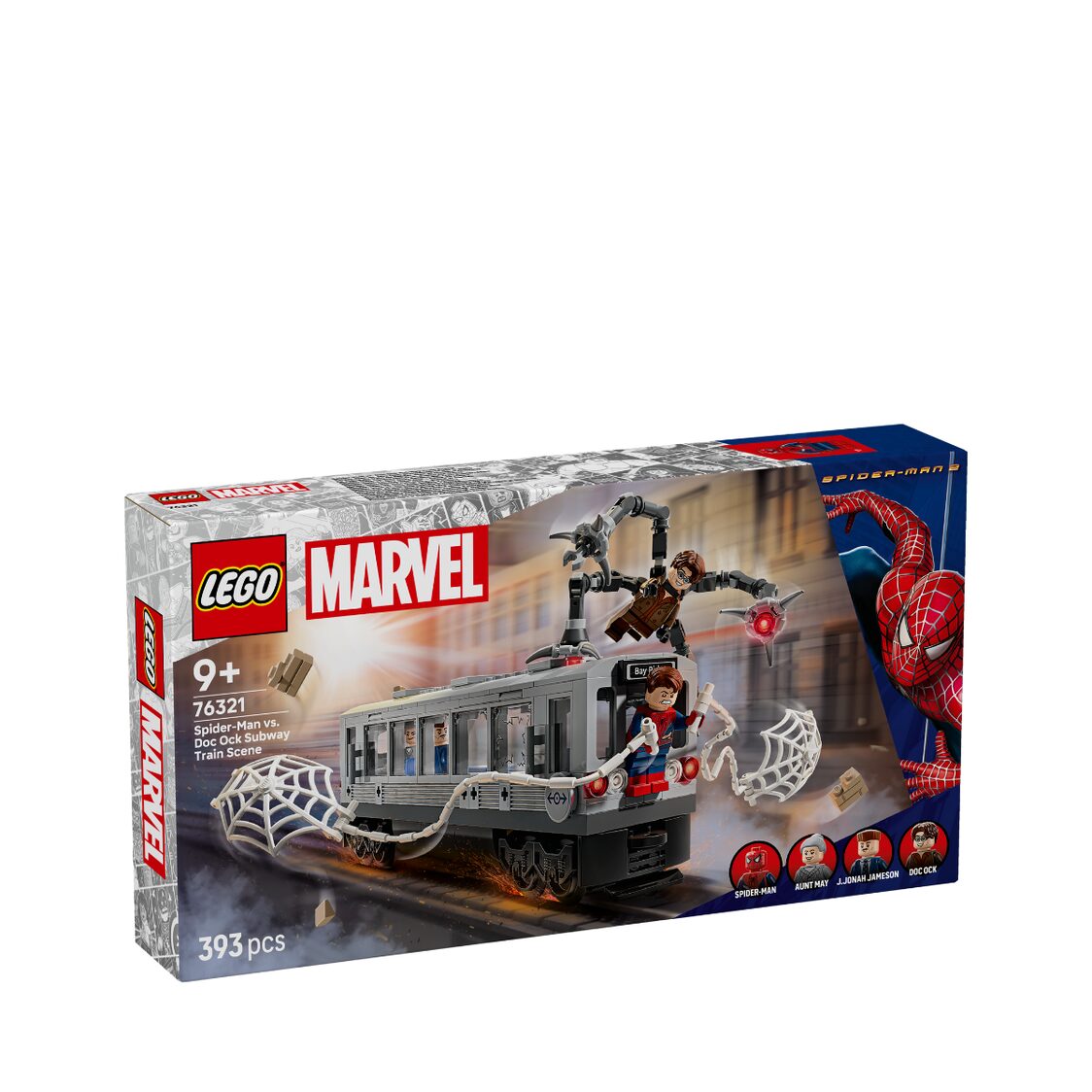 Lego Spider-Man vs. Doc Ock Subway Train Scene 76321