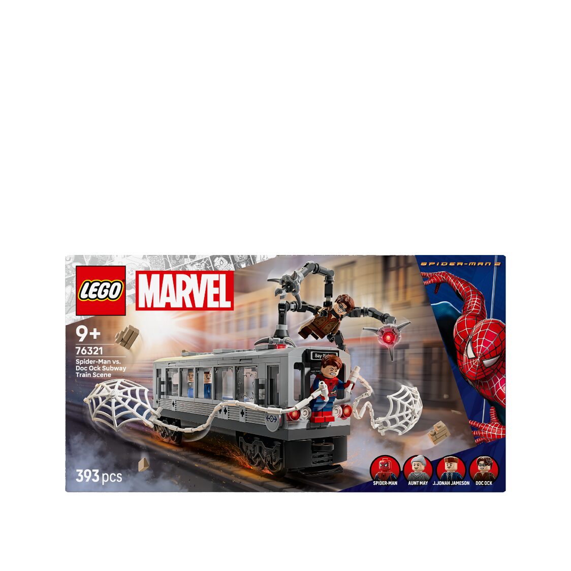 Lego Spider-Man vs. Doc Ock Subway Train Scene 76321