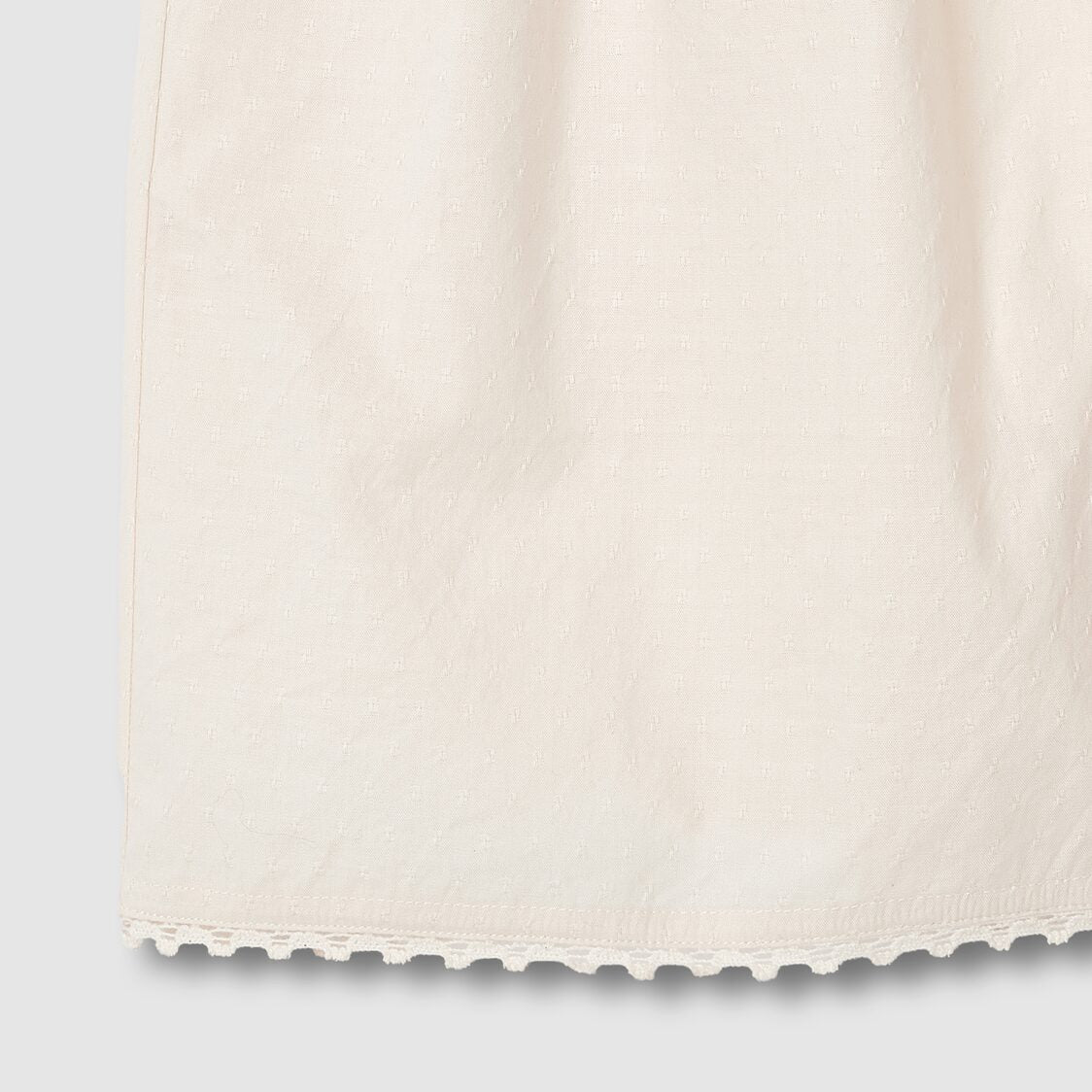 Jaju Women Eyelet Dobby Midlength Pajama Pants Pink