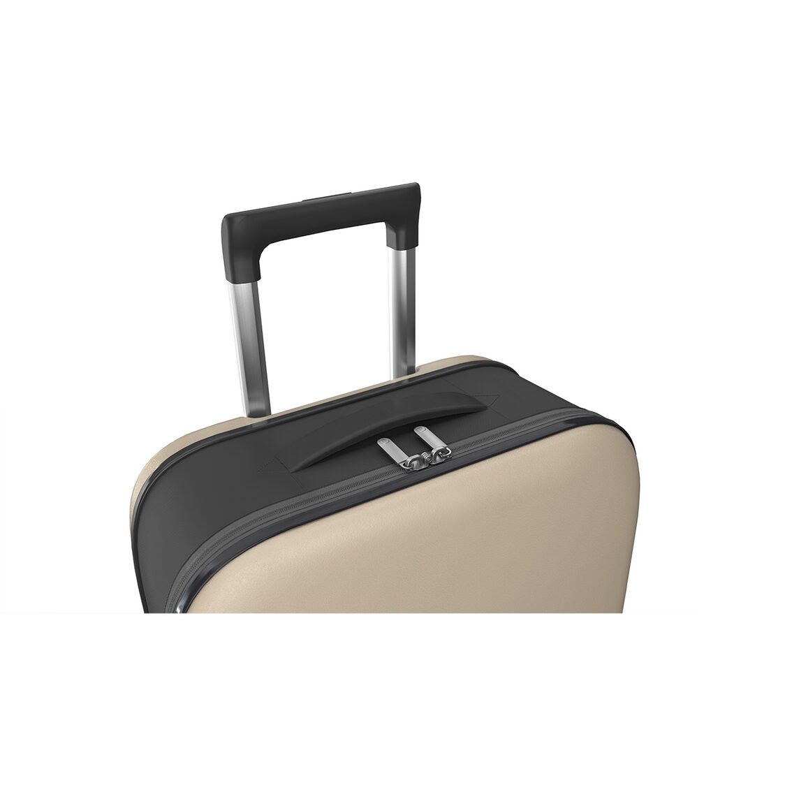 Rollink VEGA II Flex 21" Collapsible Carryon Suitcase - Warm Grey