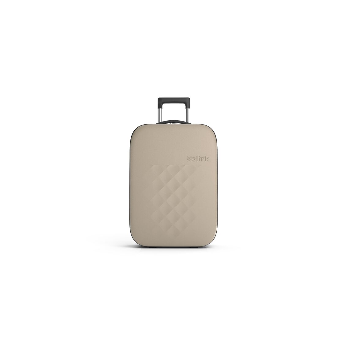 Rollink VEGA II Flex 21" Collapsible Carryon Suitcase - Warm Grey