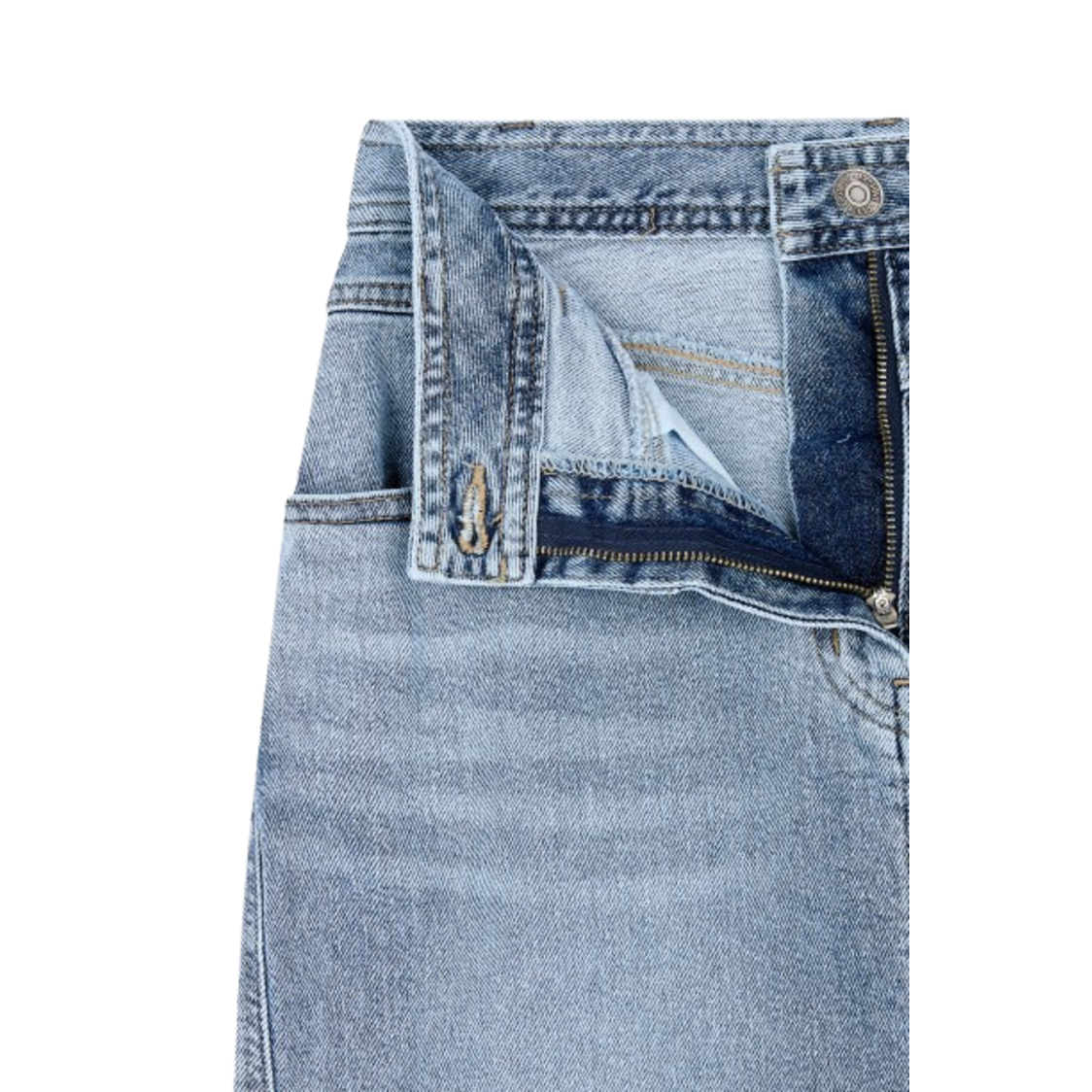 Voice Of Voices Mermaid Denim Flare Skirt Blue