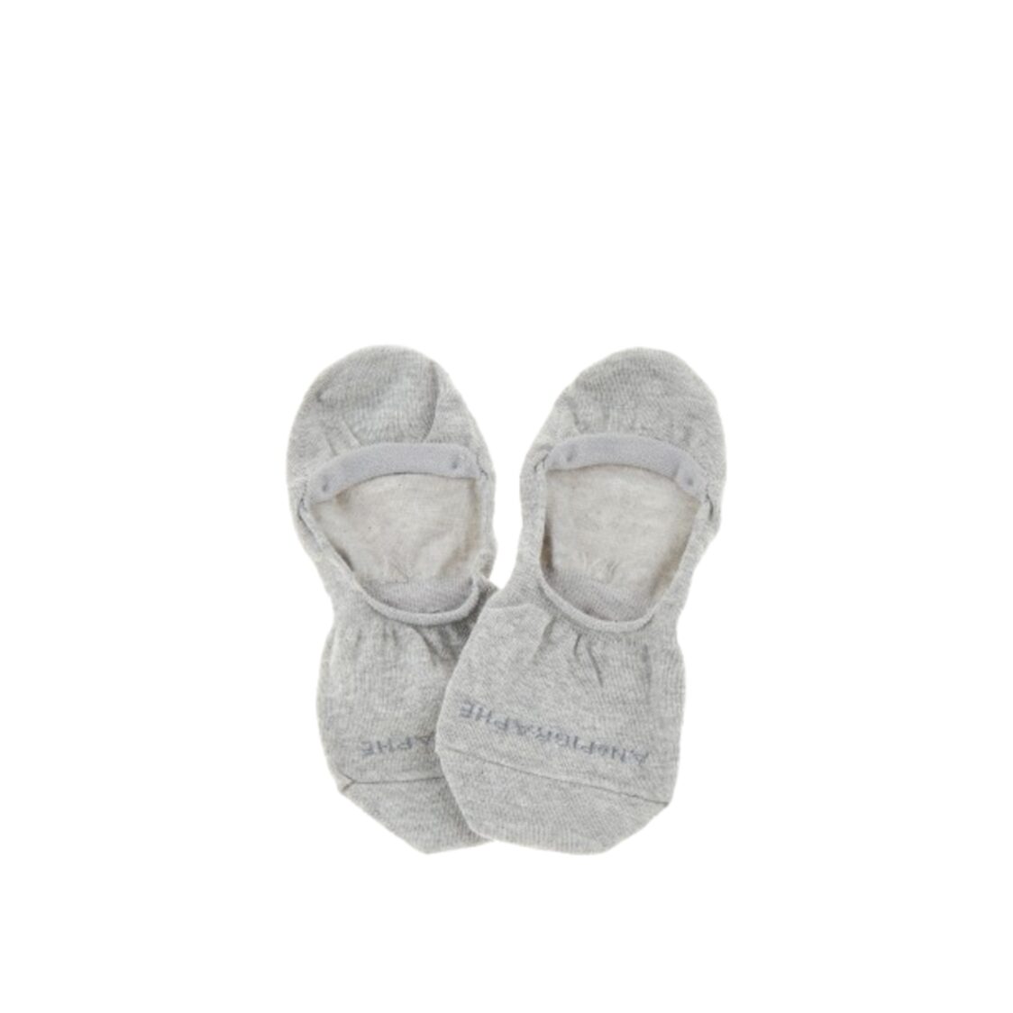 Man On The Boon Loafer Socks Grey