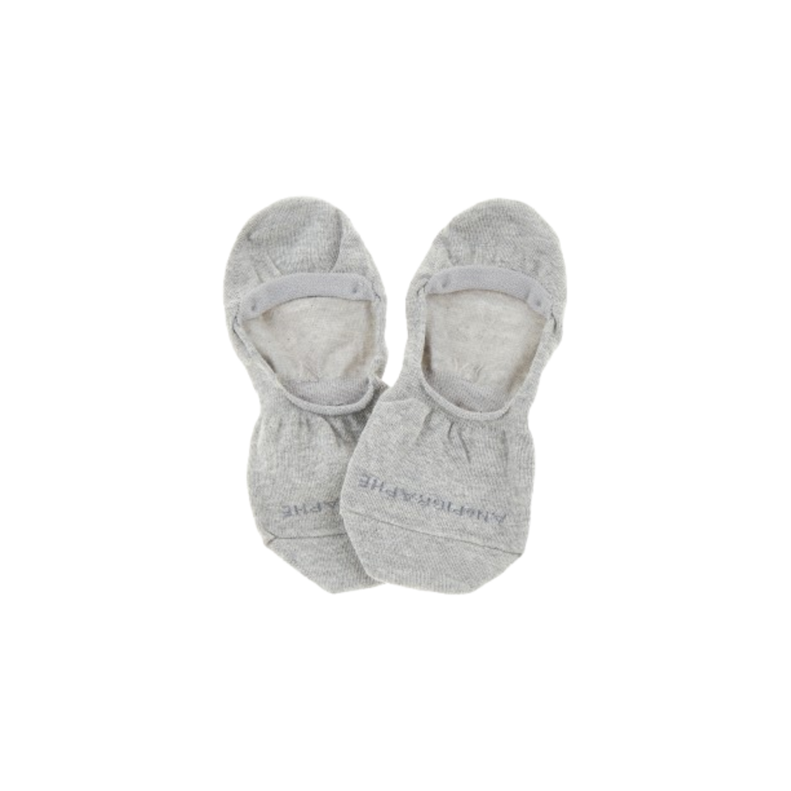 Man On The Boon Loafer Socks Grey