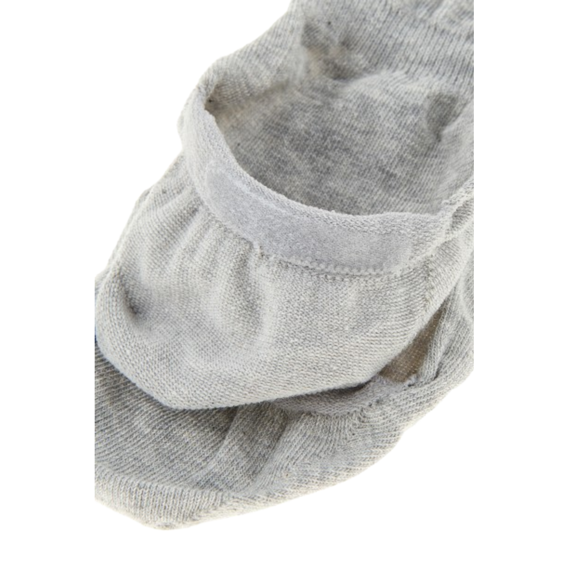 Man On The Boon Loafer Socks Grey