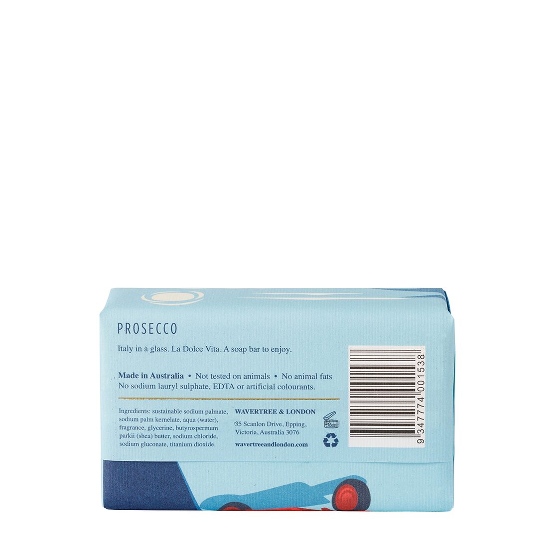 Wavertree & London Prosecco Soap Bar 200g