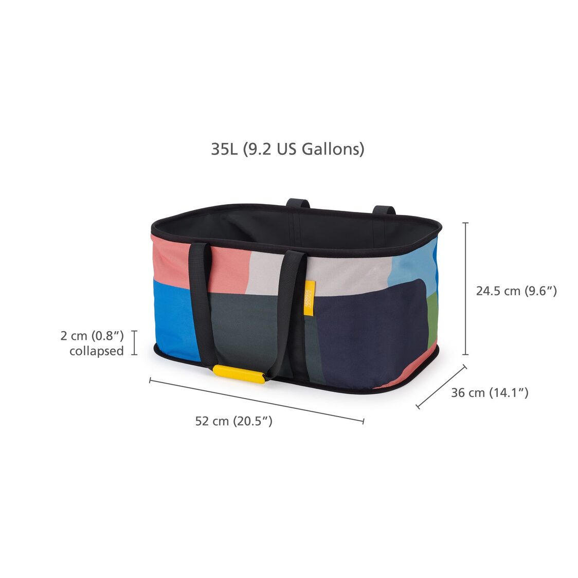 Joseph Joseph Hold-All Collapsible 35L Laundry Basket x Jonathan Lawes