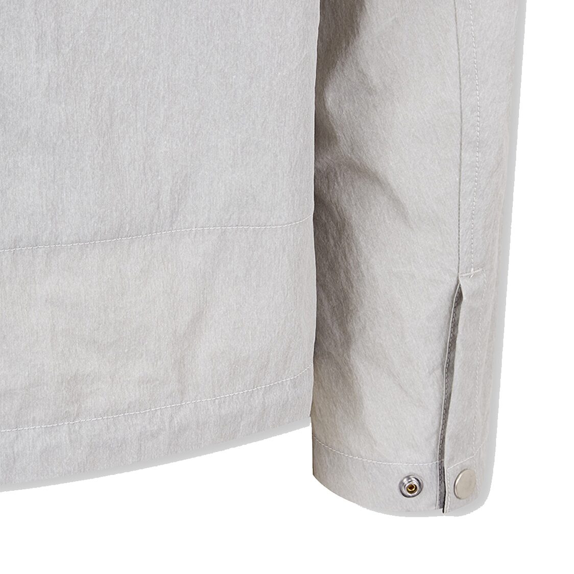 Studio Tomboy Big Pocket Shirt Jumper Light Grey