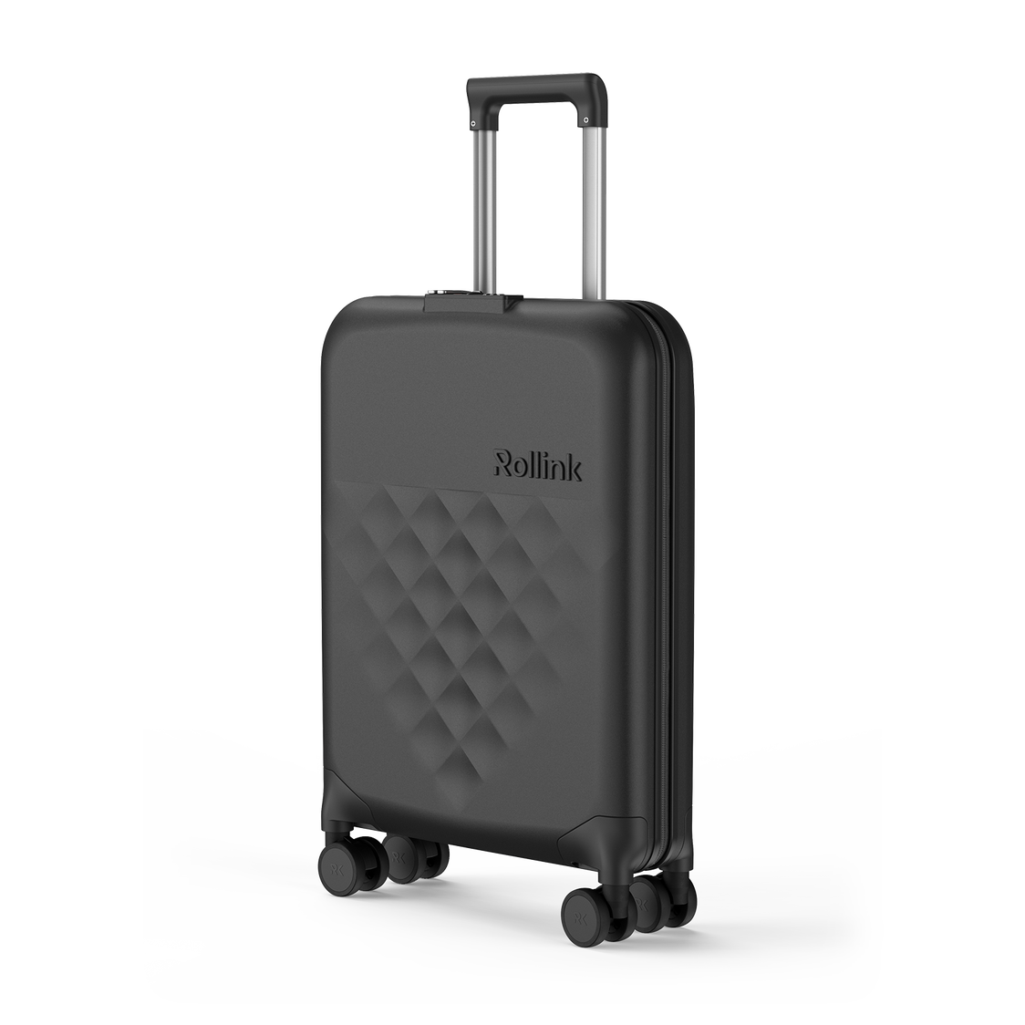 Rollink VEGA 360 Flex 4Wheel Spinner Luggage - Black