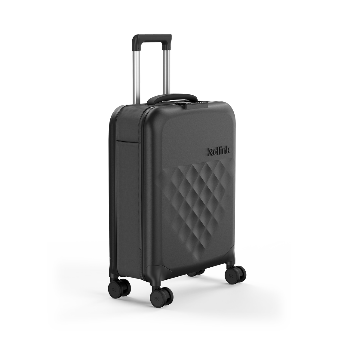Rollink VEGA 360 Flex 4Wheel Spinner Luggage - Black