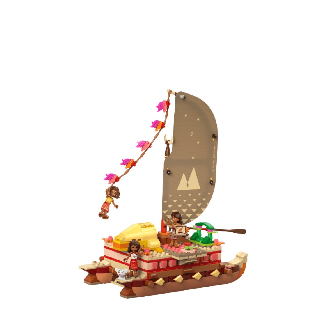 Lego Moana's Adventure Canoe 43270