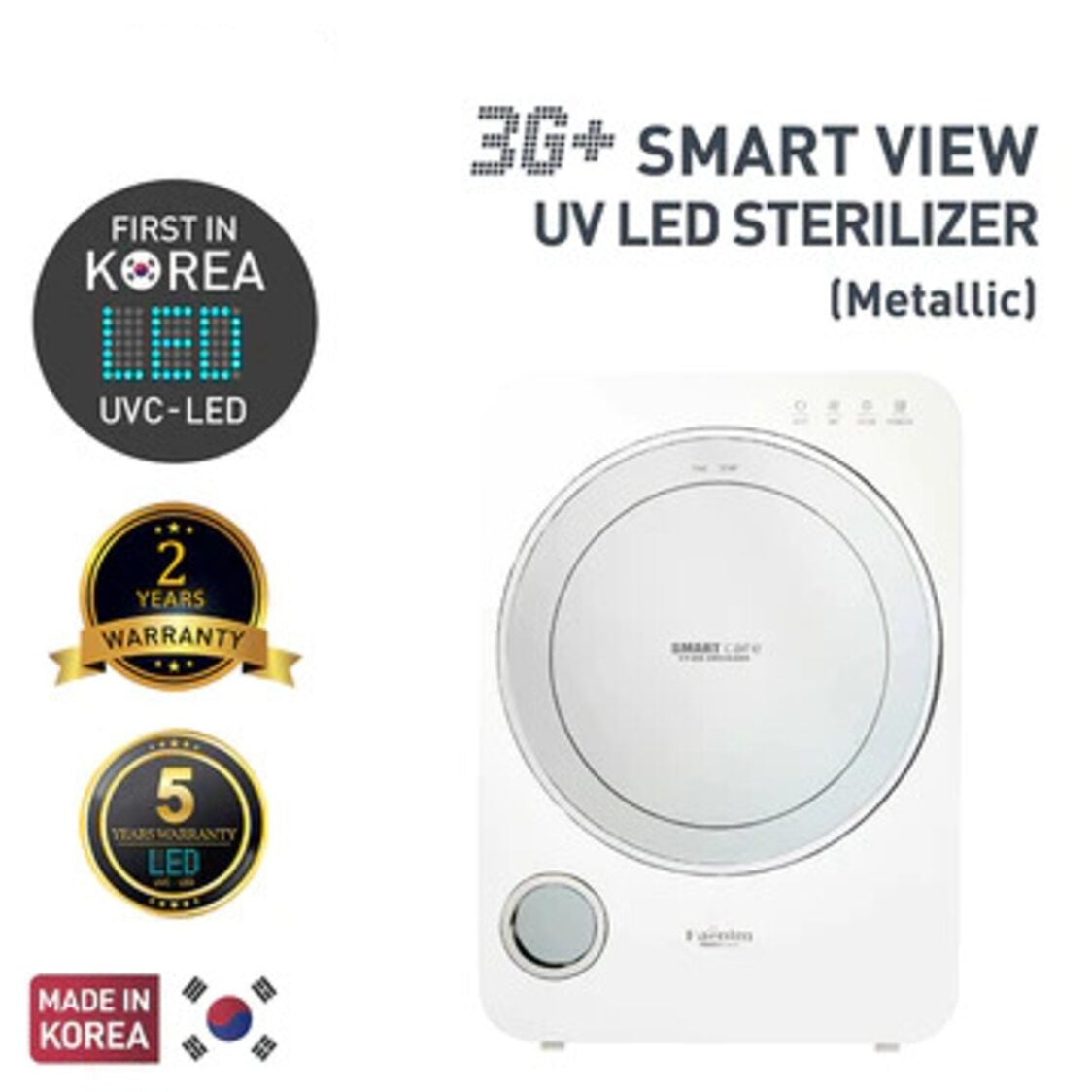 Haenim 3G+ Smart View UV Steriliser (White Black)