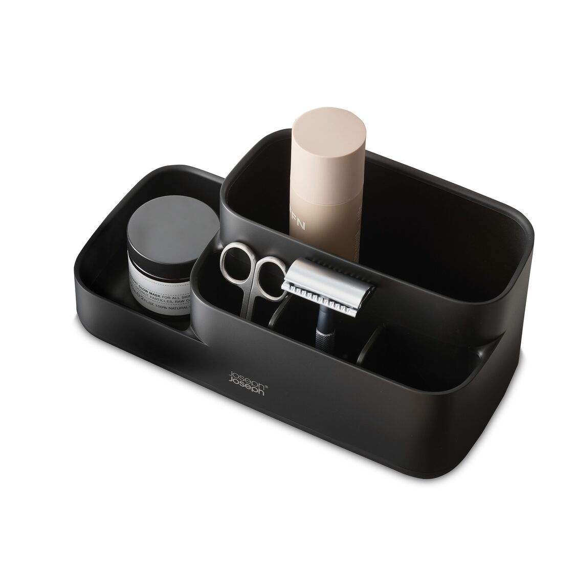 Joseph-Joseph EasyStore Matt Black Bathroom Storage Caddy