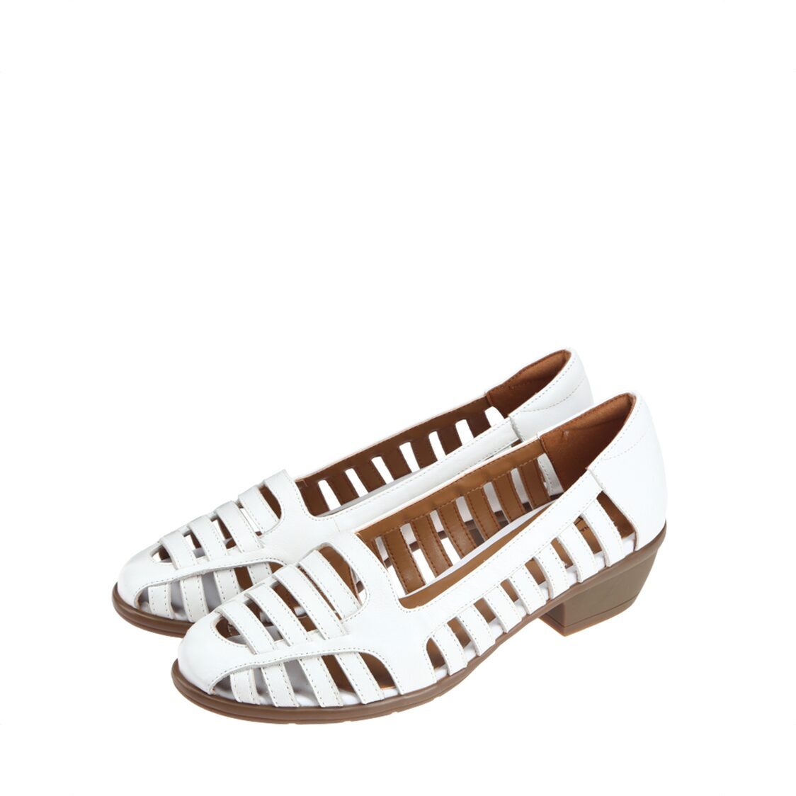 Barani Casual Pumps White