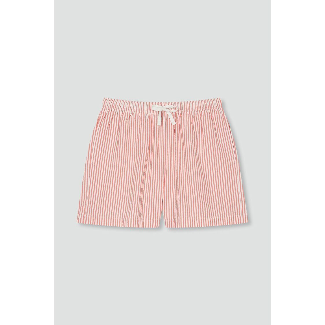 Jaju Women Cotton Seersucker Lounge Pants Dark Orange