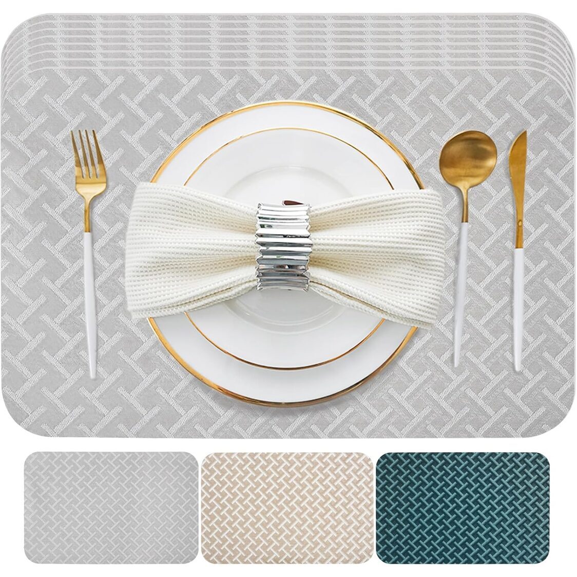 Rapee Alex Placemat Silver