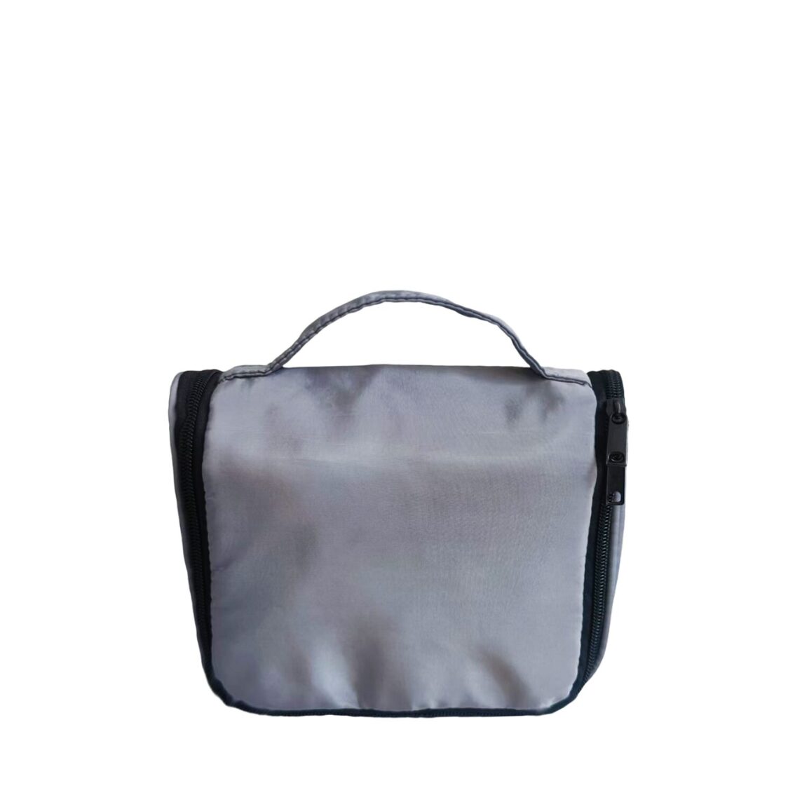 M Collection Toiletries Bag Grey Black S