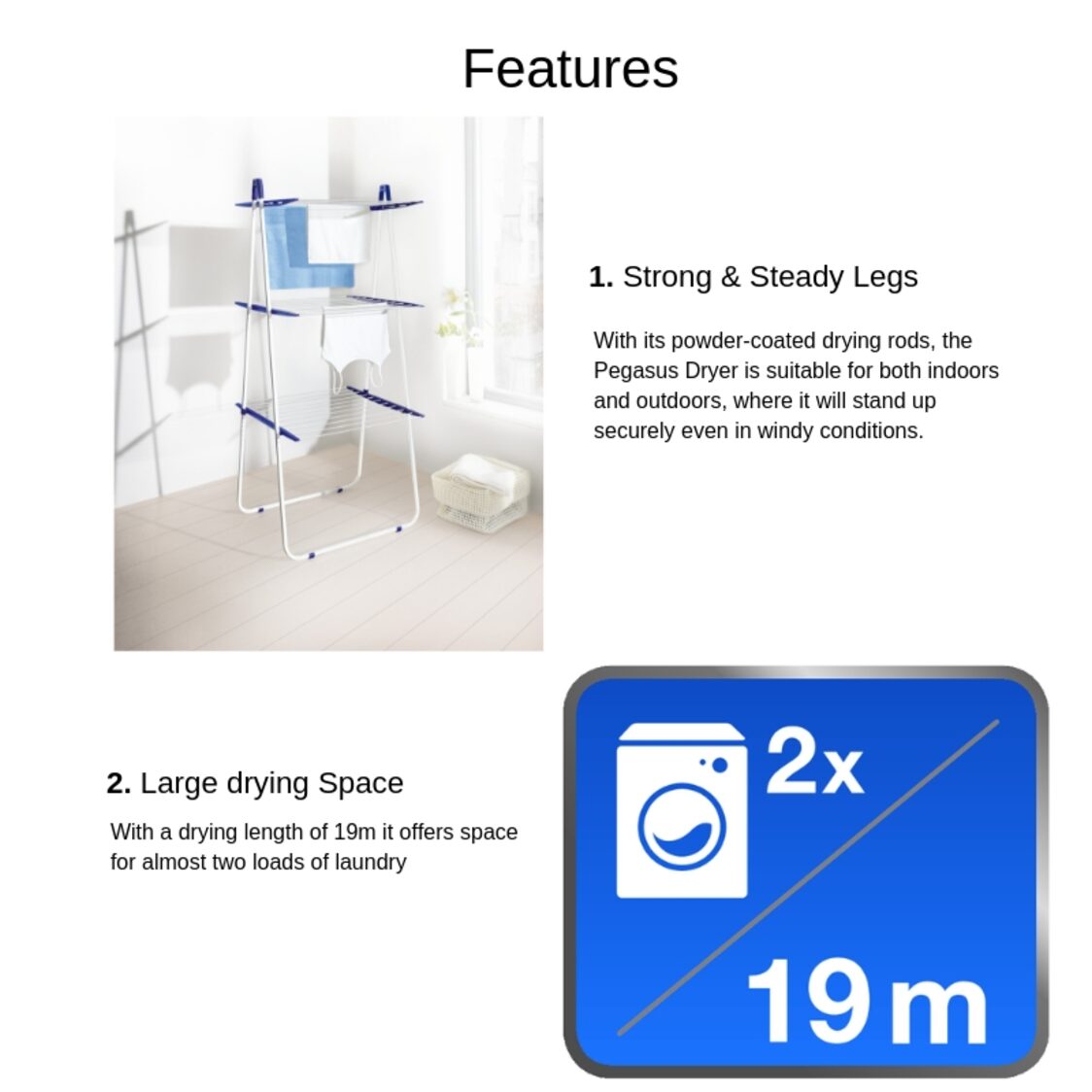 Leifheit Condor Tower Dryer L81435