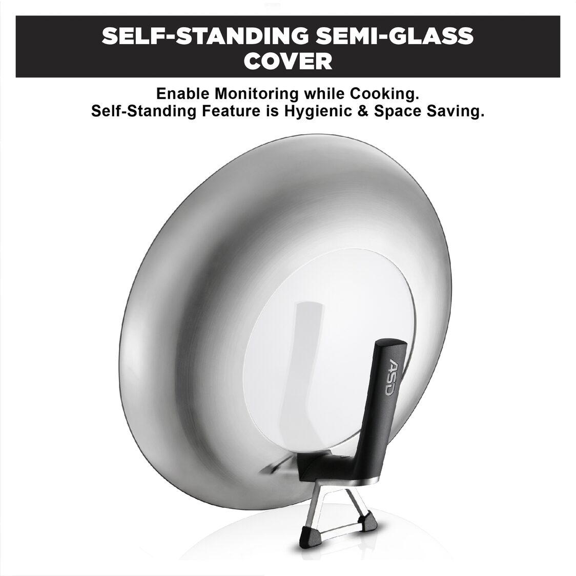 ASD Tornado Elite IH Die Cast Non-Stick Chef Wok 36cm (HP2336TEIH-3G)